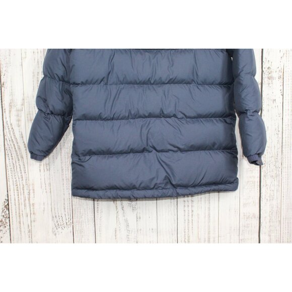 LL Bean Mountain Classic Down Parka Nautical Navy Size XL Tall - Picture 6 of 11